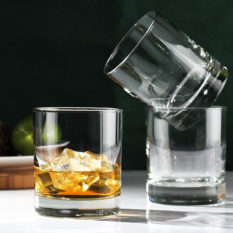Laser Engraved Whiskey Glass Sets (11oz)