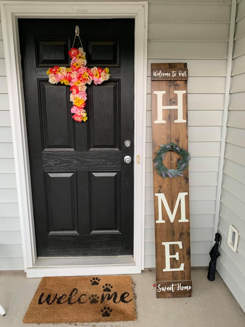 Custom Front Porch Welcome Sign