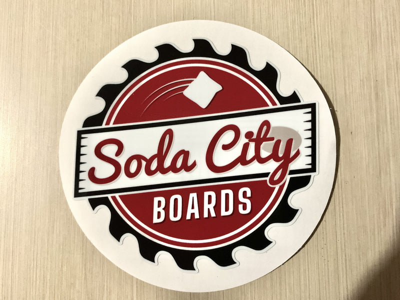 Soda City Boards Sticker